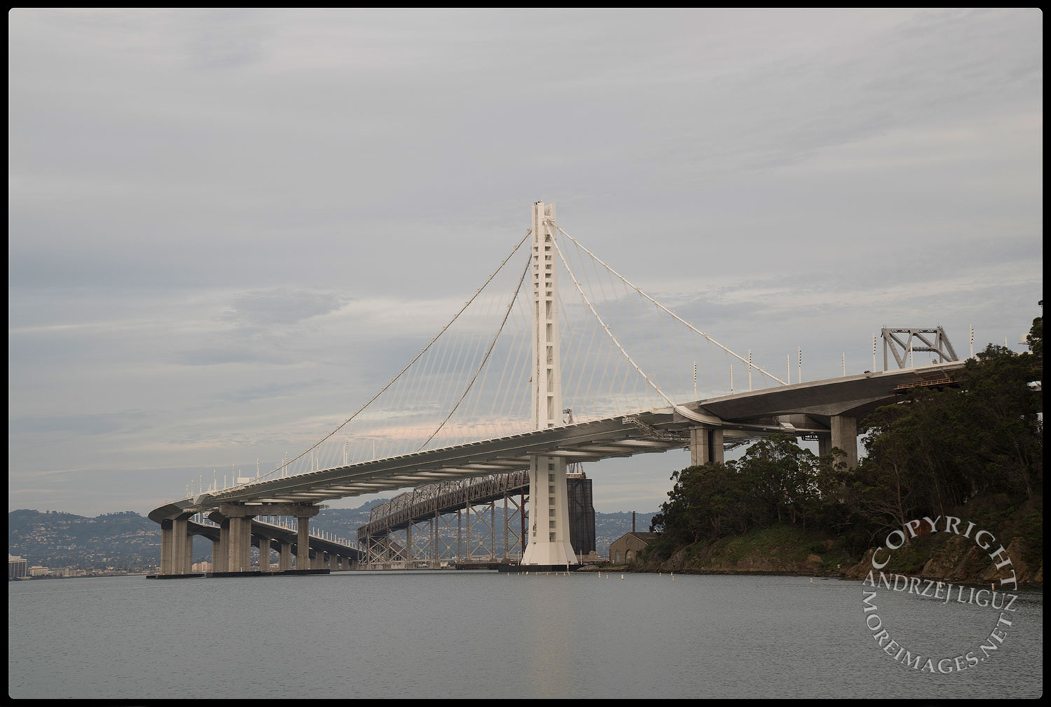The Bay Bridge, San Francisco Bay, CA 2015-03-14